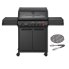 Enders Enders Gasgrill Monroe Pro 4 SIKR Turbo Shadow inkl. Seargrate& Grillzange Mod.2026 Enders Enders Gasgrill Monroe Pro 4 SIKR Turbo Shadow inkl. Seargrate& Grillzange Mod.2026