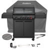 Enders Enders Gasgrill Monroe Pro 4 SIKR Turbo Shadow ink. Starter Set Mod.2026 Enders Enders Gasgrill Monroe Pro 4 SIKR Turbo Shadow ink. Starter Set Mod.2026