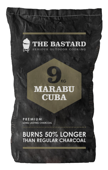 The Bastard Premium Holzkohle Charcoal Marabu 9 KG