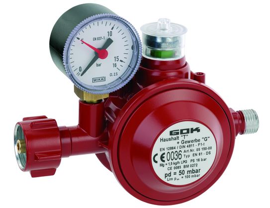 Gas Sicherheitsregler Typ EN61-DS PS 16 bar 0515000