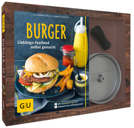 Burger-Set  Burgerpresse+ Burgerbuch 9783833845819