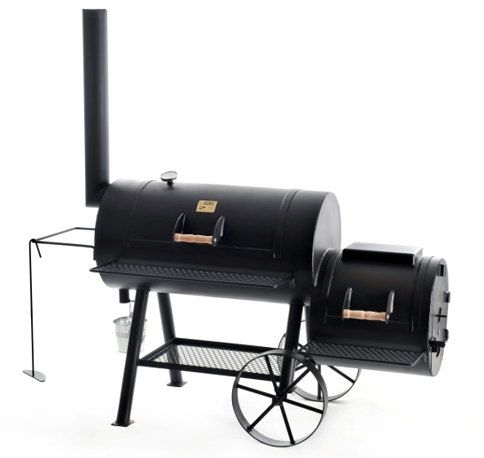 BBQ Stahl Smoker 20 Texas Classic Lange Version Edition 2022 JS-33753