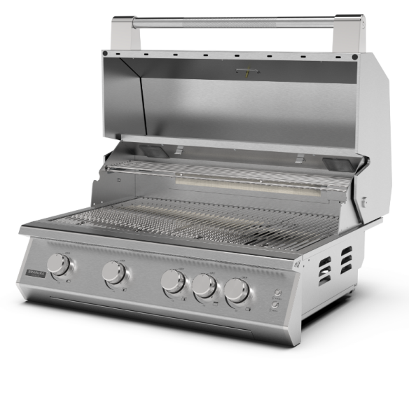 Brabura Edelstahl Gasgrill Fusion 400 RS Built-in /- Einbau inkl. Sear Burner