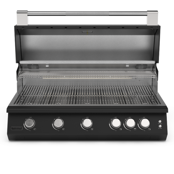 Brabura Edelstahl Gasgrill Fusion 500 RM Black inkl. Sear Burner