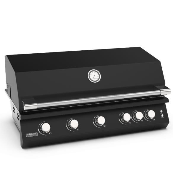 Brabura Edelstahl Gasgrill Fusion 500 RM Black inkl. Sear Burner