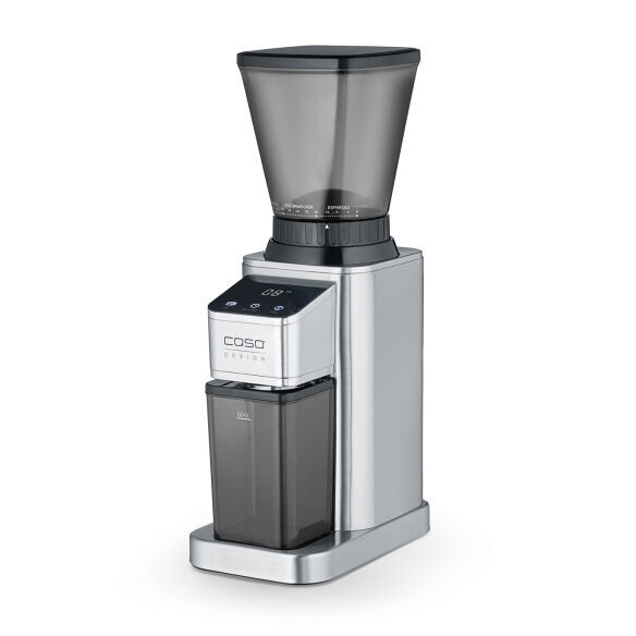 CASO Espresso Gourmet + BaristaChef Inox