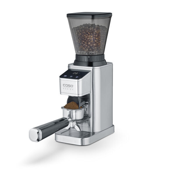 CASO Espresso Gourmet + BaristaChef Inox