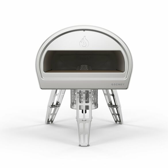 Gozney Starter-SET Roccbox Grau mit Aussenküche, Abdeckhaube, Pizzaheber & Schlauch+ Regler