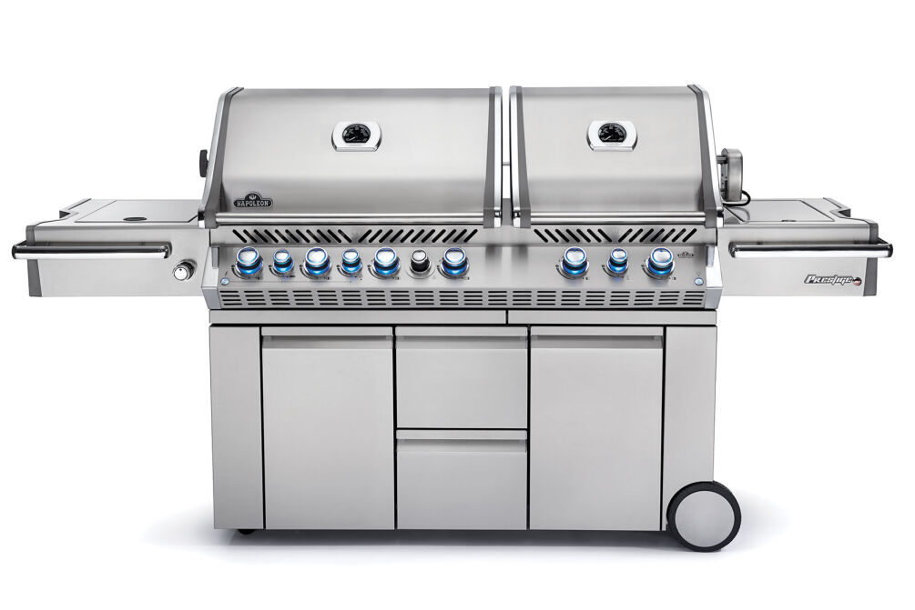 Napoleon Gasgrill Prestige PRO 825 RSBI inkl. Drehspieß und Bodenbeleuchtung PRO825RSBIPSS-3-DE