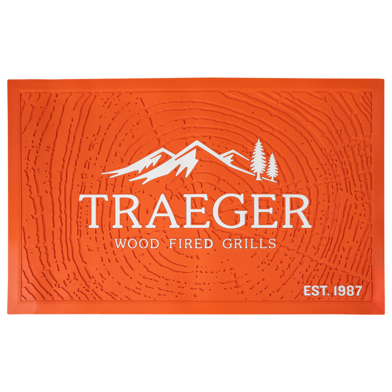 Traeger BBQ Grillmatte orange, 120 x 75 cm BAC636