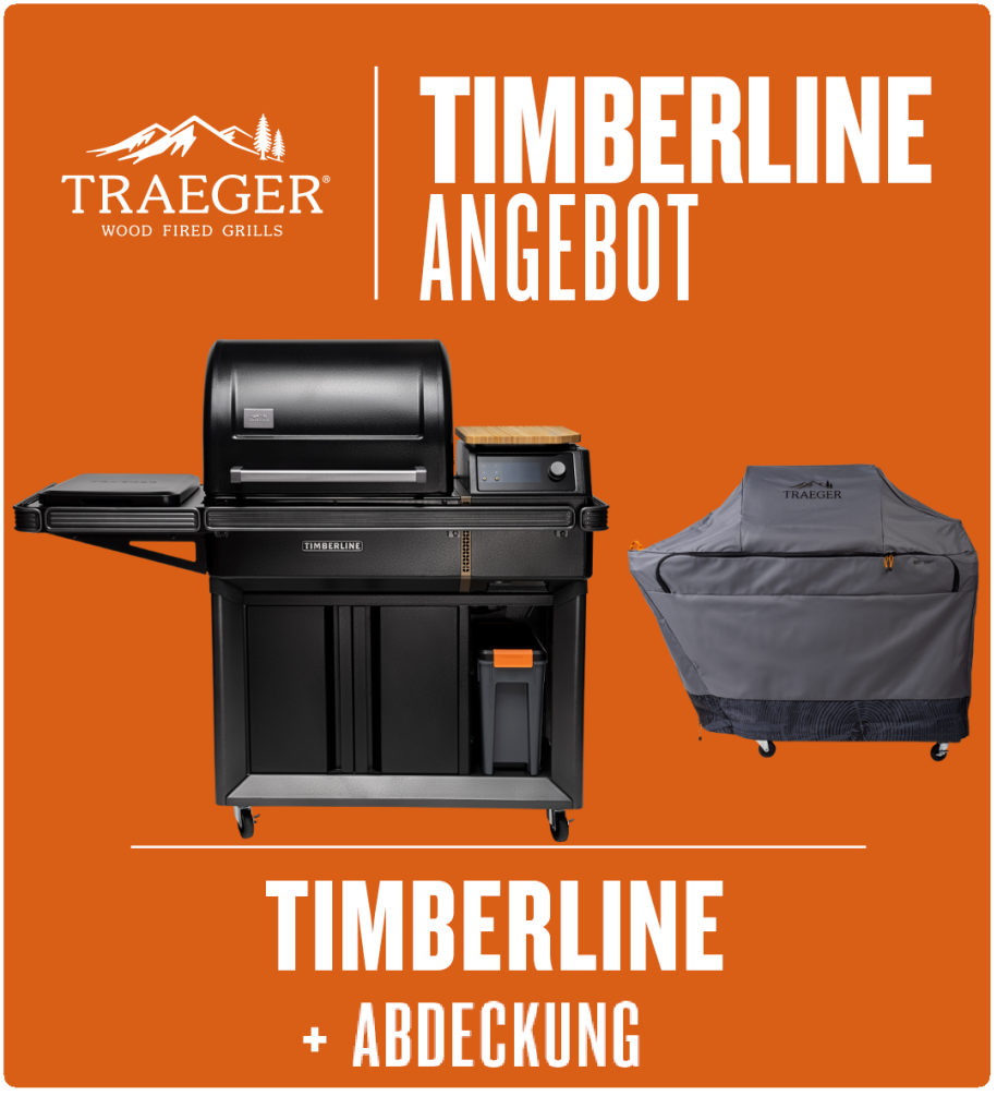 Traeger Pelletgrill Timberline “All in” Starterset Edition 2024 TBB86RLGI