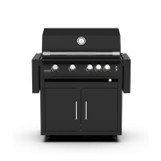 Brabura Edelstahl Gasgrill Fusion 400 RM Black inkl. Sear Burner