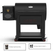 Louisiana Pellet Grill Premier 1200 Pelletsmoker Black inkl. Pellets & DutchOven Set