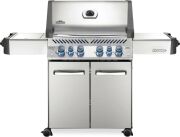 Napoleon Gasgrill Prestige 500 Edelstahl mit SIZZLE ZONE inkl. Grillbürste + Dutchoven