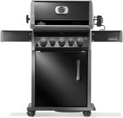 Napoleon Gasgrill Rogue PRO-S 425 mit Gußrosten, Schwarz, inkl. Drehspieß