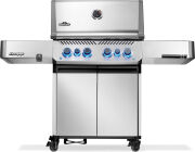 Napoleon Prestige 500 Edelstahl Gasgrill - mit SIZZLE ZONE und Heckbrenner