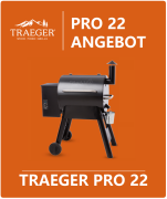 Traeger Pelletgrill Pro Serie 22 - Blau Edition 2024 * Aktion *