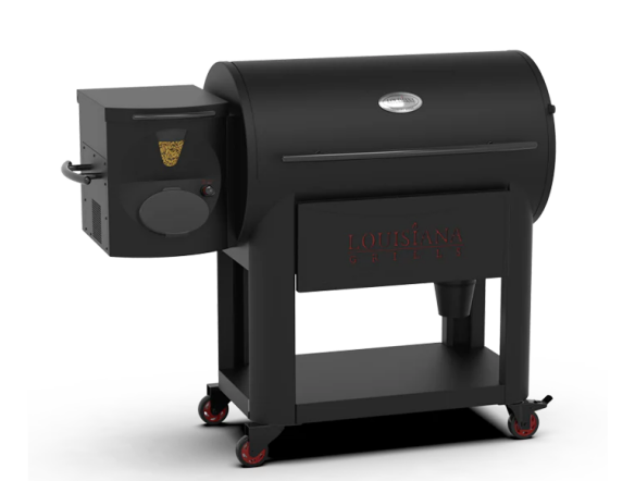 Louisiana Pellet Grill Premier 1200 Pelletsmoker Black inkl. Pellets & DutchOven Set