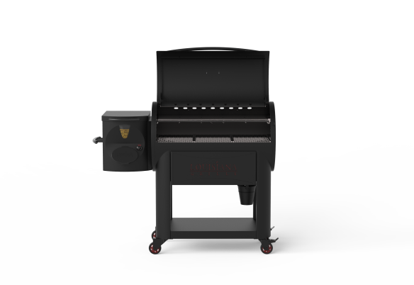 Louisiana Pellet Grill Premier 1200 Pelletsmoker Black inkl. Pellets & DutchOven Set