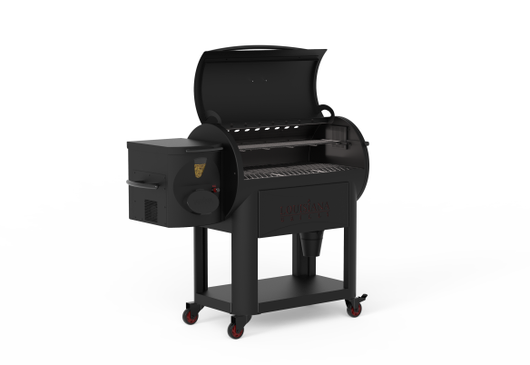 Louisiana Pellet Grill Premier 1200 Pelletsmoker Black inkl. Pellets & DutchOven Set