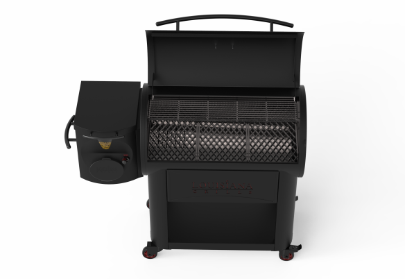 Louisiana Pellet Grill Premier 1200 Pelletsmoker Black inkl. Pellets & DutchOven Set