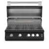 Brabura Edelstahl Gasgrill Fusion 400 RM Black inkl. Sear Burner