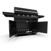 Brabura Edelstahl Gasgrill Fusion 500 RM Black inkl. Sear Burner