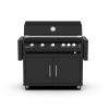 Brabura Edelstahl Gasgrill Fusion 500 RM Black inkl. Sear Burner