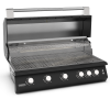 Brabura Edelstahl Gasgrill Fusion 500 RM Black Built-in /- Einbau inkl. Sear Burner