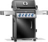 Napoleon Gasgrill Rogue PRO-S 425 mit Gußrosten, Schwarz, inkl. Drehspieß