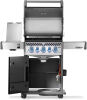 Napoleon Gasgrill Rogue PRO-S 425 mit Gußrosten, Schwarz, inkl. Drehspieß