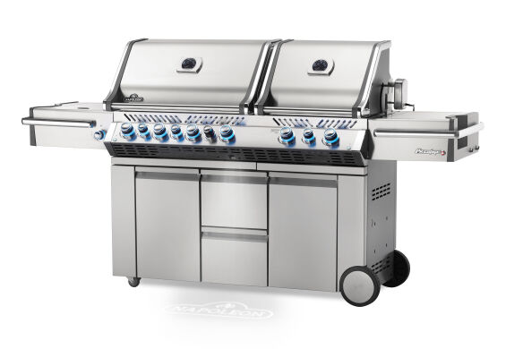 Napoleon Gasgrill Prestige PRO 825 RSBI inkl. Drehspieß und Bodenbeleuchtung