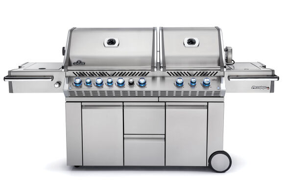 Napoleon Gasgrill Prestige PRO 825 RSBI inkl. Drehspieß und Bodenbeleuchtung