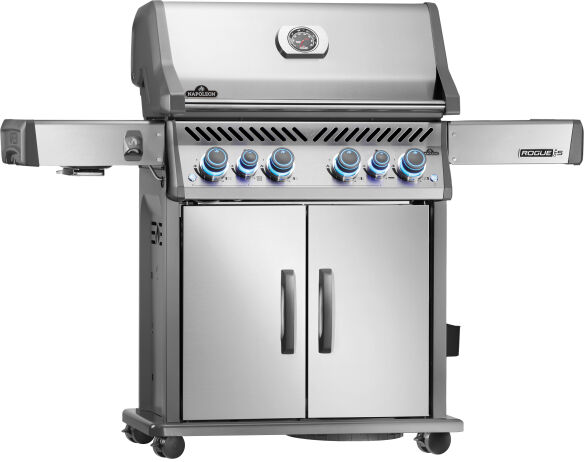 Napoleon Gasgrill Rogue PRO-S 525 Edelstahl - mit SIZZLE ZONE & Heckbrenner