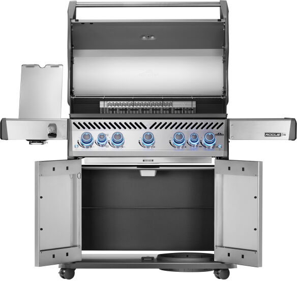 Napoleon Gasgrill Rogue PRO-S 625 Edelstahl - mit SIZZLE ZONE & Heckbrenner