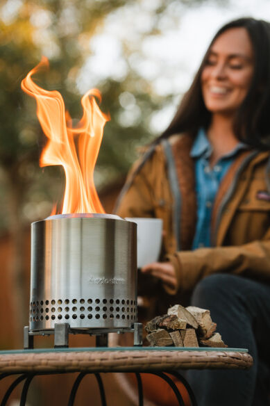 Solo Stove Tischfeuer Mesa XL Edelstahl inkl. Anzünder