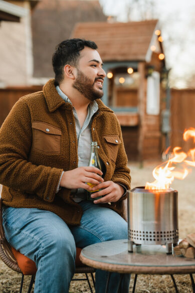 Solo Stove Tischfeuer Mesa XL Edelstahl inkl. Anzünder