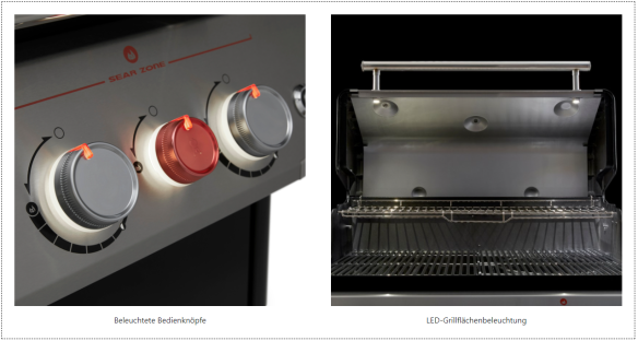 Weber Gasgrill Genesis EPX-335 Smart Grill Mod.2022 inkl. Weber Adeckhaube