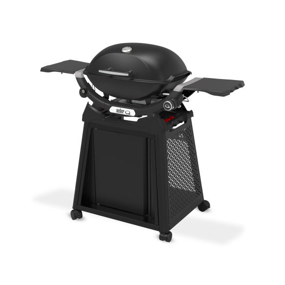 Weber Gasgrill Q 2200N Gasgrill mit Seitentischen und Premium-Rollwagen Mod.2025