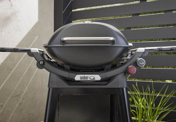 Weber Gasgrill Q 2800N+ mit Premium-Rollwagen